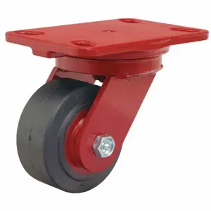 HAMILTON S-HS-4R-4SL-FB Standard Plate Caster, 4 Inch Dia, 5 5/8 Inch Height | CR3NNK 55HA24