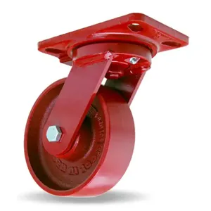 HAMILTON S-HS-6MB Swivel Plate Caster 1400 Lb 6 Inch Diameter | AE7WZM 6AZJ5