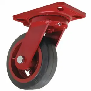 HAMILTON S-HS-6R-4SL-FB Standard Plate Caster, 6 Inch Dia, 7 3/4 Inch Height | CR3NMN 55HA26