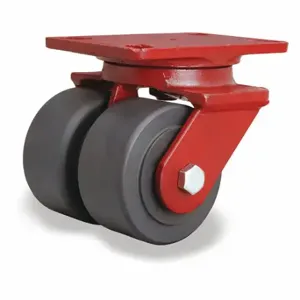 HAMILTON S-HS2-4NYB Standard Plate Caster, 4 Inch Dia, 5 5/8 Inch Height | CR3NPM 55HA44