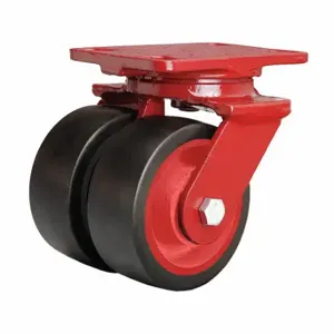 HAMILTON S-HS2-4R-4SL-2FB Standard Plate Caster, 4 Inch Dia, 5 5/8 Inch Height | CR3NPN 45RH60