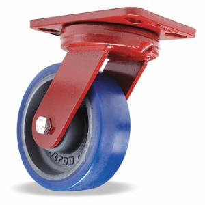 HAMILTON S-ZFHS-6SPB-4SL-FB Kingpinless Plate Caster, 6 Inch Dia, 7 3/4 Inch Height | CR3NKN 45AN34