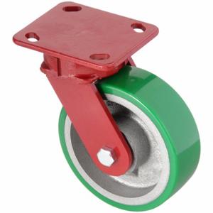 HAMILTON S-ZFWH-8DB Kingpinless Plate Caster, 8 Inch Dia, 9 1/2 Inch Height, Swivel Caster | CR3NLG 45AN11