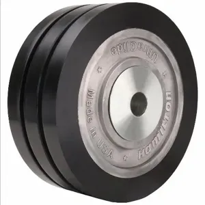 HAMILTON W-830-SWF70D-3/4 Caster Wheel, 8 Inch Wheel Dia., 3 Inch Wheel Width, 4,960 lb Load Rating, Black | CN2TGW W-830-SWF-3/4 / 49H464