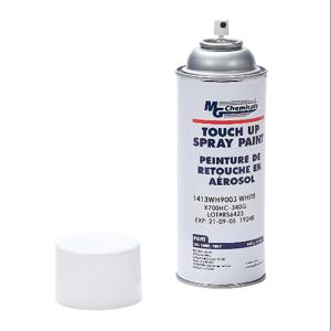 HAMMOND 1413WH9003 Touch-Up Paint, 12 Ounce Spray,White | CV7UPV