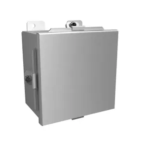 HAMMOND 1414N4ALE Enclosure, 6 x 6 x 4 Inch Size, Wall Mount | CV7JDA