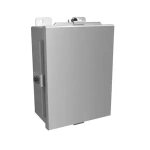 HAMMOND 1414N4ALG Enclosure, 8 x 6 x 3.5 Inch Size, Wall Mount | CV7JDB