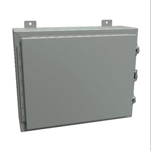 HAMMOND 1418CR6 Enclosure, 16 x 20 x 6 Inch Size, Wall Mount, Carbon Steel, Ansi 61 Gray | CV7JFV