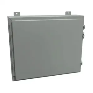 HAMMOND 1418ER6 Enclosure, 20 x 24 x 6 Inch Size, Wall Mount, Carbon Steel, Ansi 61 Gray | CV7JGF