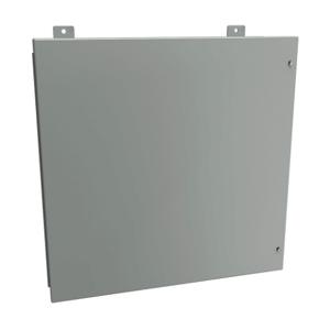 HAMMOND 1418JJ7 Enclosure, 24 x 24 x 7 Inch Size, Wall Mount, Carbon Steel, Ansi 61 Gray | CV7JHH