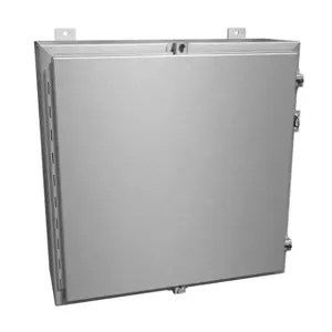 HAMMOND 1418N4ALJ8 Enclosure, 24 x 24 x 8 Inch Size, Wall Mount | CV7JJF