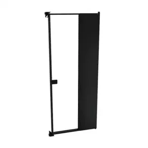 HAMMOND 1418SFYY Rack Mounting Swing Frame, Carbon Steel, Black, Powder Coat Finish | CV7MRF