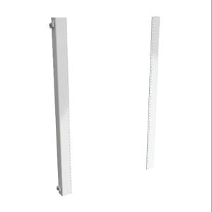 HAMMOND 1418WHHP Enclosure Rack Mounting Angle, Carbon Steel, White, Powder Coat Finish, Pack Of 2 | CV7BZU