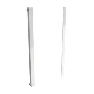 HAMMOND 1418YYHHP Enclosure Rack Mounting Angle, Carbon Steel, White, Powder Coat Finish, Pack Of 2 | CV7BZY