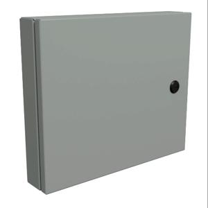 HAMMOND 1481SDH1418 Universal Deep-Hinged Door, 12.19 x 14.56 x 2.75 Inch Size, Carbon Steel, Ansi 61 Gray | CV7HFY