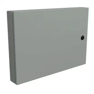 HAMMOND 1481SDH1624 Universal Deep-Hinged Door, 14.19 x 20.14 x 2.75 Inch Size, Carbon Steel, Ansi 61 Gray | CV7HGB