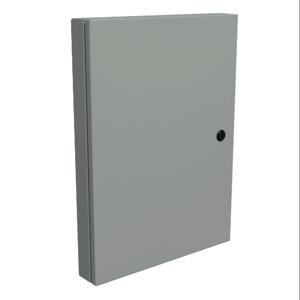 HAMMOND 1481SDH2420 Universal Deep-Hinged Door, 22.19 x 16.14 x 2.75 Inch Size, Carbon Steel, Ansi 61 Gray | CV7HGF
