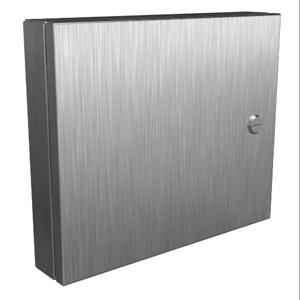 HAMMOND 1481SSDH1418 Universal Deep-Hinged Door, 12.19 x 14.56 x 2.75 Inch Size, 316L Stainless Steel | CV7HGK