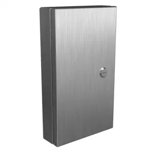 HAMMOND 1481SSDH1612 Universal Deep-Hinged Door, 14.19 x 8.14 x 2.75 Inch Size, 316L Stainless Steel | CV7HGL