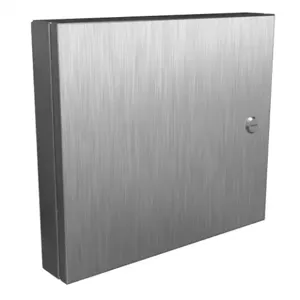 HAMMOND 1481SSDH1620 Universal Deep-Hinged Door, 14.19 x 16.14 x 2.75 Inch Size, 316L Stainless Steel | CV7HGM