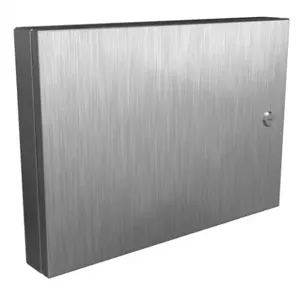 HAMMOND 1481SSDH1624 Universal Deep-Hinged Door, 14.19 x 20.14 x 2.75 Inch Size, 316L Stainless Steel | CV7HGN