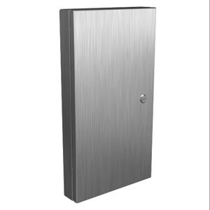 HAMMOND 1481SSDH2416 Universal Deep-Hinged Door, 22.19 x 12.14 x 2.75 Inch Size, 316L Stainless Steel | CV7HGR