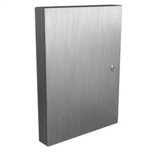 HAMMOND 1481SSDH2420 Universal Deep-Hinged Door, 22.19 x 16.14 x 2.75 Inch Size, 316L Stainless Steel | CV7HGT