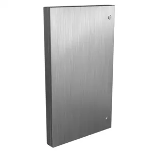 HAMMOND 1481SSDH3624 Universal Deep-Hinged Door, 34.19 x 20.14 x 2.75 Inch Size, 316L Stainless Steel | CV7HGW