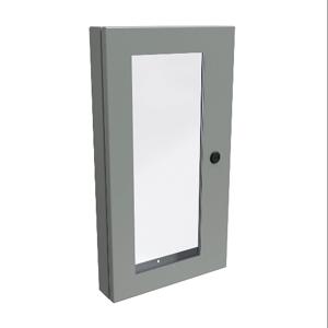 HAMMOND 1481WDH2416 Universal Deep-Hinged Door, 22.19 x 12.14 x 2.75 Inch Size, Carbon Steel, Ansi 61 Gray | CV7HHD