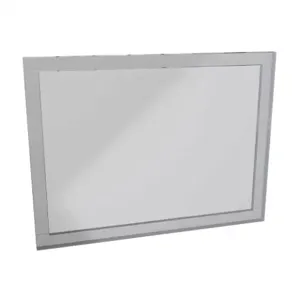 HAMMOND 1481WFL96 Enclosure Window, 9.62 x 7.19 Inch Window, Scratch-Resistant Polycarbonate | CV8EWB