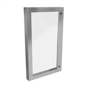 HAMMOND 1481WSSDH3624 Universal Deep-Hinged Door, 34.19 x 20.14 x 2.75 Inch Size, 316L Stainless Steel | CV7HHR