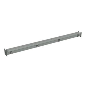 HAMMOND 1485B60 Lay-In Wireway, 2.5 x 2.5 x 60 Inch Size, Carbon Steel, Ansi 61 Gray | CV8EYC