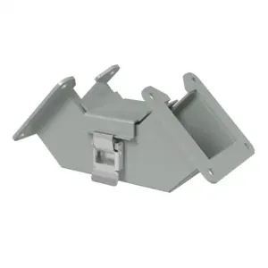 HAMMOND 1485B9P Lay-In Wireway Fitting, 90-Deg. Elbow, 2.5 x 2.5 Inch Size, Inside Opening | CV7MDV