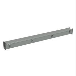 HAMMOND 1485C60 Lay-In Wireway, 4 x 4 x 60 Inch Size, Carbon Steel, Ansi 61 Gray, Quick-Release Clamps | CV8EYK