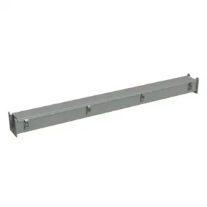 HAMMOND 1485C60 Lay-In Wireway, 4 x 4 x 60 Inch Size, Carbon Steel, Ansi 61 Gray, Quick-Release Clamps | CV8EYK