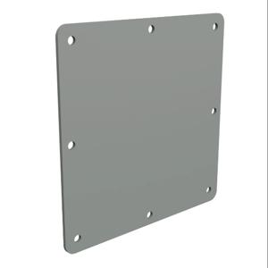 HAMMOND 1485DH Wireway Fitting, Cover Plate, 6 x 6 Inch Size, Carbon Steel, Ansi 61 Gray, Nema 12 | CV7MGD