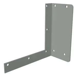 HAMMOND 1485DL2 Wireway Bracket Hanger, 6 x 6 Inch Size, Carbon Steel, Ansi 61 Gray | CV7QBT