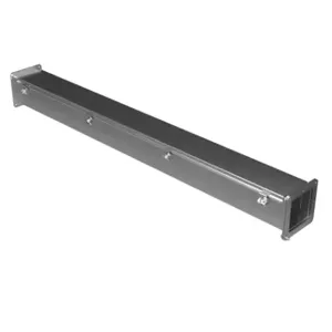 HAMMOND 1487C48SS Pull-Through Wireway, 4 x 4 x 48 Inch Size, 304 Stainless Steel, Screw Clamps | CV8EZN