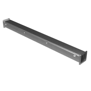 HAMMOND 1487C60SS Pull-Through Wireway, 4 x 4 x 60 Inch Size, 304 Stainless Steel, Screw Clamps | CV8EZP