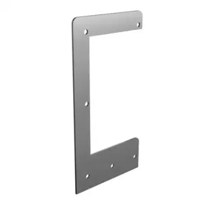 HAMMOND 1487CL1SS Wireway Drop Hanger, 4 x 4 Inch Size, 304 Stainless Steel | CV7QBW