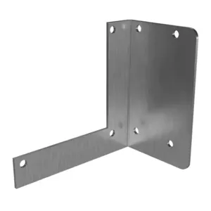 HAMMOND 1487CL2SS Wireway Bracket Hanger, 4 x 4 Inch Size, 304 Stainless Steel | CV7QBX