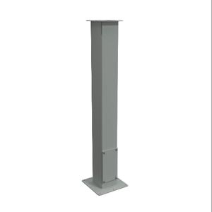 HAMMOND 1495C35 Straight Pedestal Column, Carbon Steel, 35 x 4 x 4 Inch Size, Ansi 61 Gray | CV7FLM