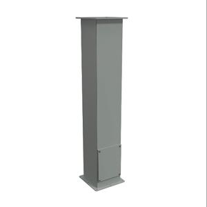 HAMMOND 1495D35 Straight Pedestal Column, Carbon Steel, 35 x 6 x 6 Inch Size, Ansi 61 Gray | CV7FLN