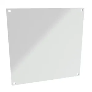 HAMMOND 14R0909 Subpanel, Carbon Steel, White, Powder Coat Finish | CV7ZXY