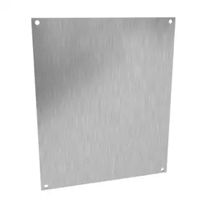 HAMMOND 14R1109SS Subpanel, 304 Stainless Steel, #4 Brush Finish | CV7ZYC