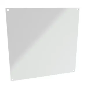 HAMMOND 14R1111 Subpanel, Carbon Steel, White, Powder Coat Finish | CV7ZYD