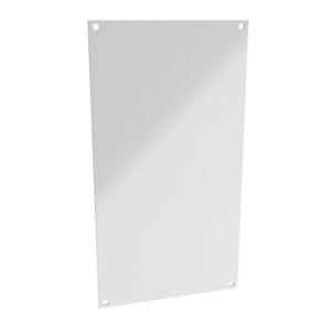 HAMMOND 14R1307 Subpanel, Carbon Steel, White, Powder Coat Finish | CV7ZYE