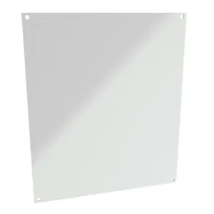 HAMMOND 14R1311 Subpanel, Carbon Steel, White, Powder Coat Finish | CV7ZYF