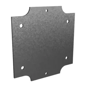 HAMMOND 1554EPL Subpanel, Galvanized Steel | CV7ZYM