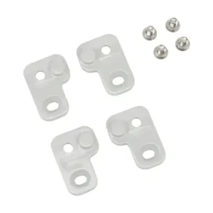 HAMMOND 1554FT-XY Mounting Feet Kit, Polycarbonate | CV7LVE